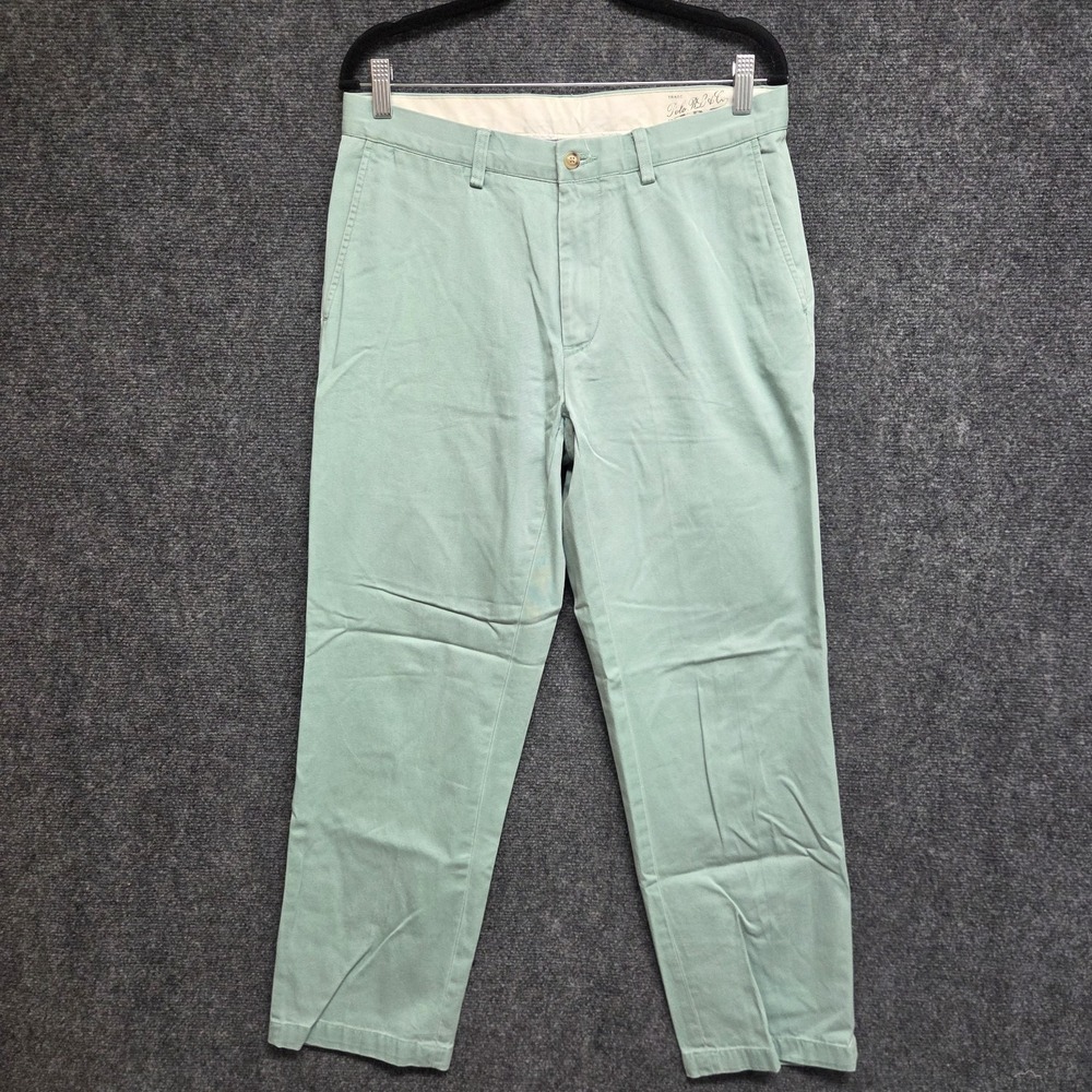 Polo Ralph Lauren Pants Mens 32x30 Classic Fit Chino Seafoam Green Cotton Twill